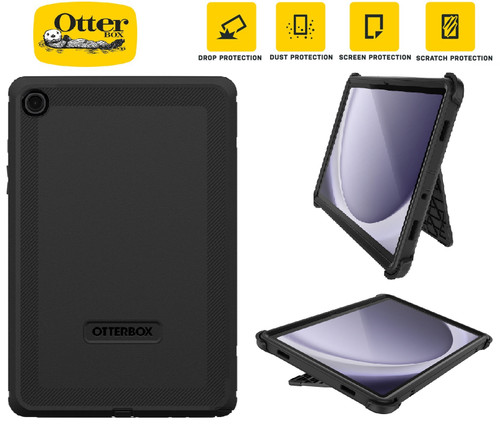 OtterBox Defender Samsung Galaxy Tab A9+ (11') Case Black - ProPack - (77-95007),DROP+ 2X Military Standard,Multi-Layer,Built-in-Screen Protector OtterBox Defender Samsung Galaxy Tab A9+ (11') Case Black - ProPack - (77-95007),DROP+ 2X Military Standard,Multi-Layer,Built-in-Screen Protector