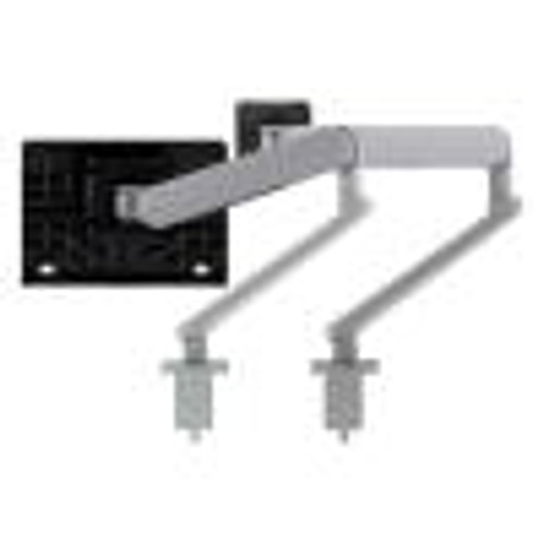 Atdec Ora Duo High-Performance Dynamic Monitor Arms with Laptop Tray. F-Clamp Desk Fixing. Max Load 8kg. Up to 35" screens. Up to 18" Laptops. Silver Atdec Ora Duo High-Performance Dynamic Monitor Arms with Laptop Tray. F-Clamp Desk Fixing. Max Load 8kg. Up to 35" screens. Up to 18" Laptops. Silver