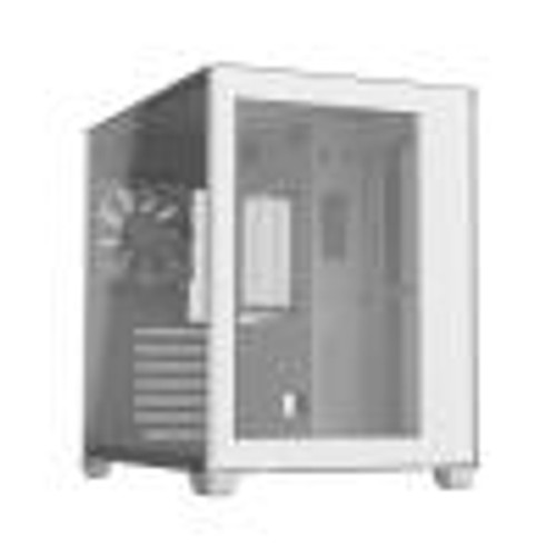 FSP CMT380W ATX Mid Tower Case, Support ATX, Micro ATX, Mini-ITX Motherboard, Dual-Chamber design, 2x HDD, 2x SSD, White FSP CMT380W ATX Mid Tower Case, Support ATX, Micro ATX, Mini-ITX Motherboard, Dual-Chamber design, 2x HDD, 2x SSD, White