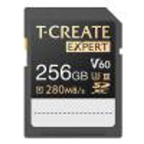 Team T-Create Expert 256GB SDXC, UHS-II, U3, V60, Memory Card