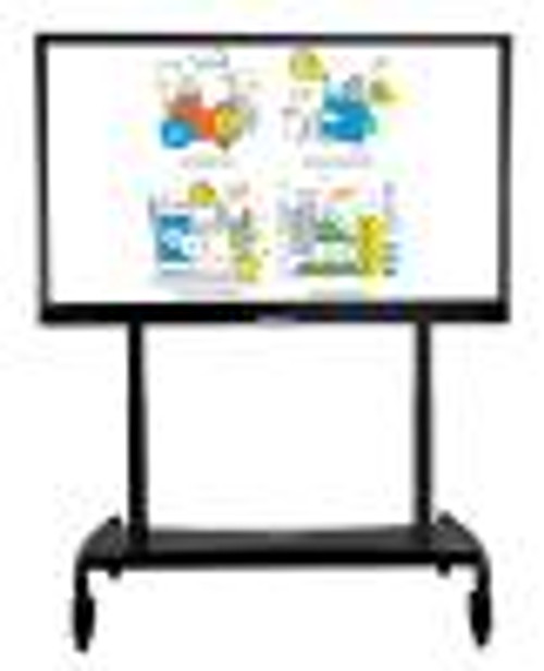 TouchBoard Mobile Height Adjustable Motorised Twin Column Lift System. VESA to 800 x 400mm. For Panels 55 to 75", up to 95kg. Black. TouchBoard Mobile Height Adjustable Motorised Twin Column Lift System. VESA to 800 x 400mm. For Panels 55 to 75", up to 95kg. Black.