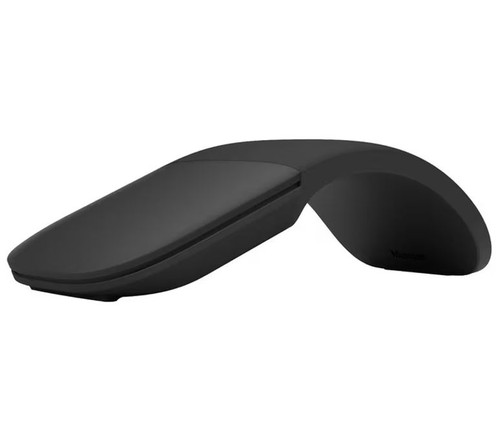 Microsoft Surface Arc Wireless Mouse curved design Surface Pro 11/10/8/9/X Laptop 7/6/5/4-  Black