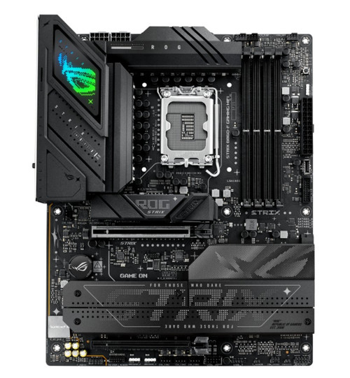 ASUS ROG STRIX B860-F GAMING WIFI LGA1851 ATX Motherboard 256GB, 4x DDR5, 1 x PCIe 5.0, 4 x M.2 slots, 4 x SATA, WiFi 7, 1 x HDMI, 1 x DP ASUS ROG STRIX B860-F GAMING WIFI LGA1851 ATX Motherboard 256GB, 4x DDR5, 1 x PCIe 5.0, 4 x M.2 slots, 4 x SATA, WiFi 7, 1 x HDMI, 1 x DP