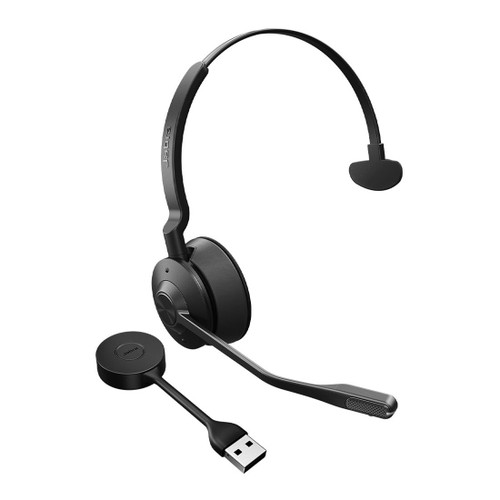 Jabra Engage 55 SE, Mono, Link400a, UC DECT Headset, 150m Wireless Range, Noise Cancelling, Flexible, Portable, Durable, Lightweight, Busylight Jabra Engage 55 SE, Mono, Link400a, UC DECT Headset, 150m Wireless Range, Noise Cancelling, Flexible, Portable, Durable, Lightweight, Busylight