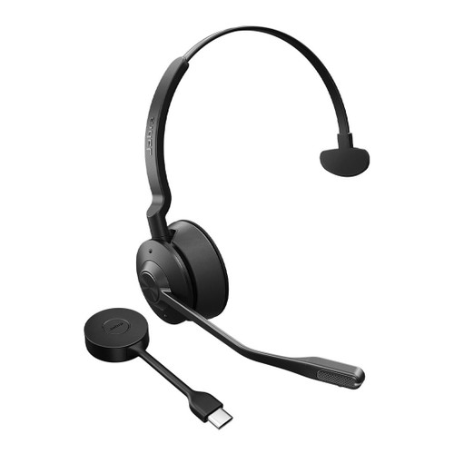 Jabra Engage 55 SE, Mono, Link400c, UC DECT Headset, 150m Wireless Range, Noise Cancelling, Flexible, Portable, Durable, Lightweight, Busylight Jabra Engage 55 SE, Mono, Link400c, UC DECT Headset, 150m Wireless Range, Noise Cancelling, Flexible, Portable, Durable, Lightweight, Busylight
