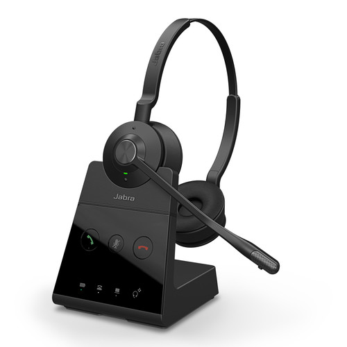 Jabra Engage 65 SE Stereo wireless headsets Up to 150 meters DECT wireless range, Talk-time Up to 13 hours, Busylight Advanced noise cancel Jabra Engage 65 SE Stereo wireless headsets Up to 150 meters DECT wireless range, Talk-time Up to 13 hours, Busylight Advanced noise cancel