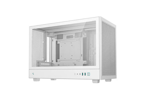 DeepCool CH260 WH M-ATX Case, Extremely Portable Size,Abundant Airflow Ventilation,Mesh and glass panels,Support up to 360mm liquid cooling,Direct ins DeepCool CH260 WH M-ATX Case, Extremely Portable Size,Abundant Airflow Ventilation,Mesh and glass panels,Support up to 360mm liquid cooling,Direct ins