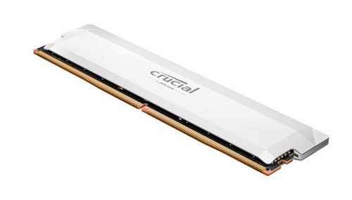 Crucial Pro 16GB (1x16GB) DDR5 UDIMM 6400MHz CL38 White Heat Spreader Support Intel XMP AMD Ryzen for Desktop PC Gaming Memory Crucial Pro 16GB (1x16GB) DDR5 UDIMM 6400MHz CL38 White Heat Spreader Support Intel XMP AMD Ryzen for Desktop PC Gaming Memory