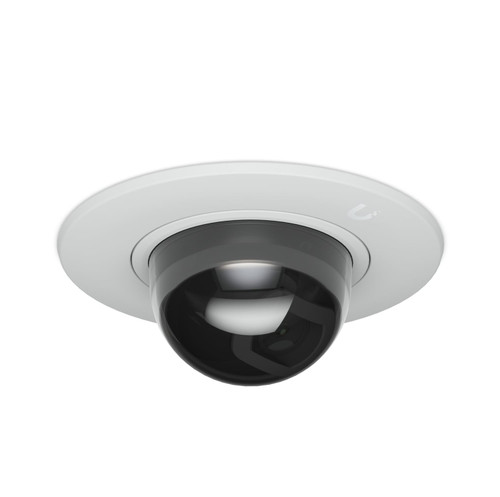 Ubiquiti G5 Dome Camera Ultra Flush Mount,White, Accessory For Recessed Instal Into A Wall/Ceiling With Smoked Bubble Enhanced Discretion,2 Yr Warr