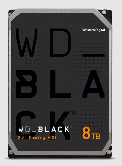 Western Digital WD Black 8TB 3.5' HDD SATA 6gb/s 7200RPM 256MB Cache CMR Tech for Hi-Res Video Games 5yrs Wty ~WD8002FZBX Western Digital WD Black 8TB 3.5' HDD SATA 6gb/s 7200RPM 256MB Cache CMR Tech for Hi-Res Video Games 5yrs Wty ~WD8002FZBX