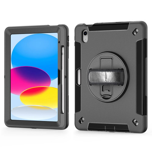 Generic Rugged Apple iPad Pro (10.5') (2nd Gen) Case Black- Built-in- Kickstand, Adjustable Hand Strap, Tough Exterior Absorbs Shocks, 1 Year Warranty Generic Rugged Apple iPad Pro (10.5') (2nd Gen) Case Black- Built-in- Kickstand, Adjustable Hand Strap, Tough Exterior Absorbs Shocks, 1 Year Warranty