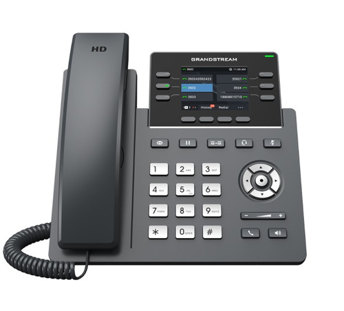 Grandstream GRP2613W 6 Lines, 6 SIP Accounts, 2.8 in scrn, PoE + GigE, Color, WiFi, HD Audio, Grandstream GRP2613W 6 Lines, 6 SIP Accounts, 2.8 in scrn, PoE + GigE, Color, WiFi, HD Audio,