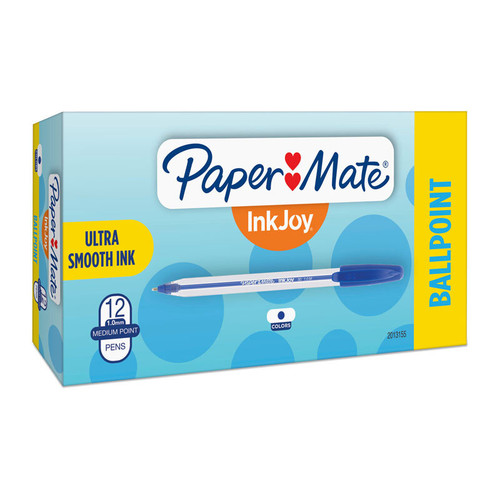 Paper Mate InkJoy 50ST BP Blue Pack of 12 Paper Mate InkJoy 50ST BP Blue Pack of 12