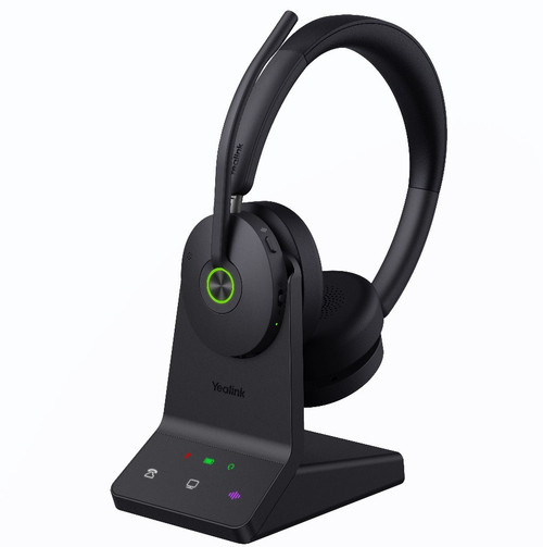 Yealink WH68 Dual UC DECT & Bluetooth Hybrid Wireless Technology, 4-Mic Hybrid ANC, 4-Mic Noise Cancellation, All-Day-Wearing Comfort