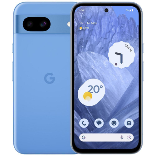 Google Pixel 8A 5G 128GB - Bay (GA05570-AU)*AU STOCK*, 6.1', OLED, 120Hz, 8GB/128GB, 64MP/13MP, Single + eSIM, 4492mAh, 2 Years Warranty