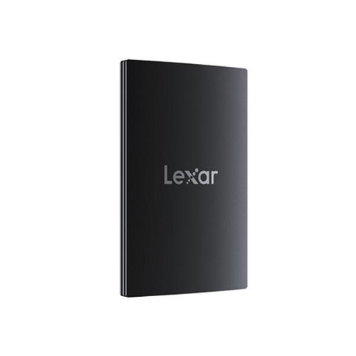 Lexar SL500 Portable SSD 2TB, with magnetic assembly for attaching to smartphones or camera with MagSafe. 5 year Wty, Black