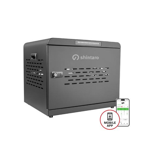 Shintaro 16-Port USB-C PD3.0 1000W GaN Charging Cabinet for Smartphone, Tablet, &amp; Notebook Devices &amp; Smart Power Management via InnovateCharger App