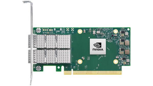 NVIDIA Mellanox MCX623106AN-CDAT ConnectX-6 Dx EN Network Interface Card, 100GbE Dual-Port QSFP56, PCIe4.0 x 16, Tall&amp;Short Bracket