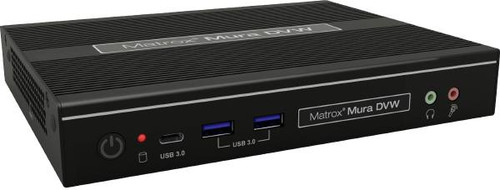 Matrox Mura DVW Quad 4K IP Distributed Video Wall Appliance, 4x HDMI, 5x USB 3.0, 2x RJ45 LAN, 2 YR WTY