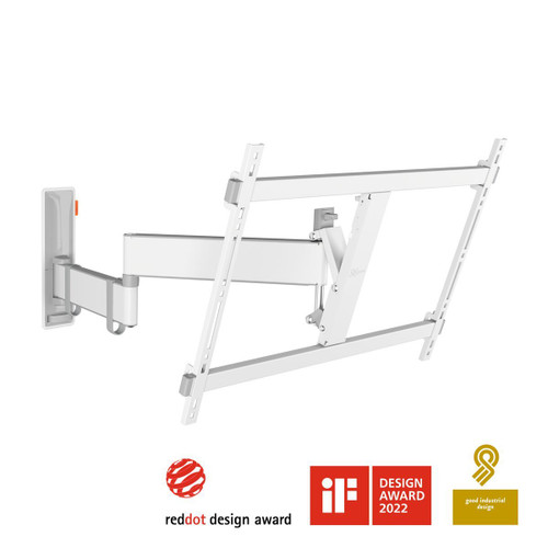 TVM3645W LARGE WHITE FULL MOTION WALL MOUNT 40-77 INCH MAX 35KG PIVOT TO 180 TVM3645W LARGE WHITE FULL MOTION WALL MOUNT 40-77 INCH MAX 35KG PIVOT TO 180