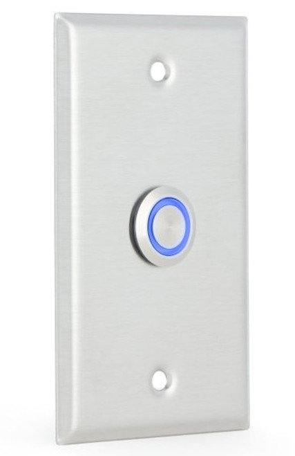 WALL SWITCH SINGLE GANG BLUE LED