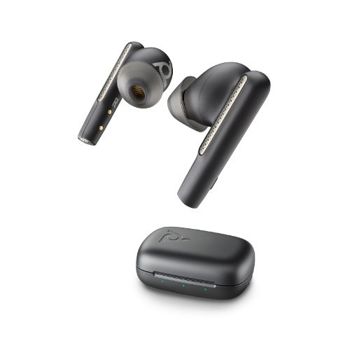 Poly Voyager FREE 60 UC CARBON BLACK EARBUDS BT700 USB-A AD APTER BASIC CHARGE CASE