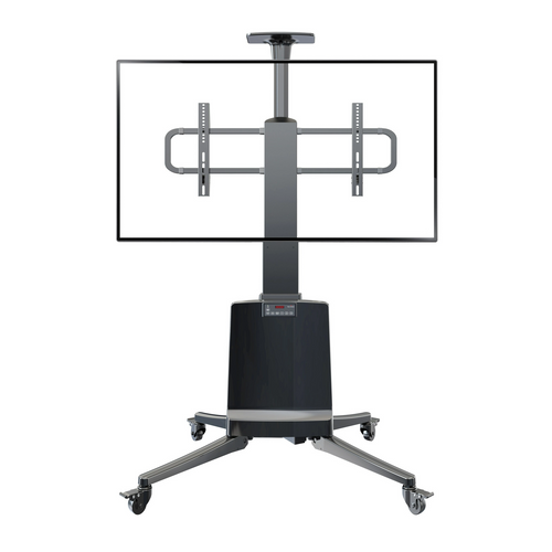 MOTORISED HEIGHT ADJUSTABLE MOBILE CART 55 - 85 SINGLE COLUMN UP TO 68.2KG MOTORISED HEIGHT ADJUSTABLE MOBILE CART 55 - 85 SINGLE COLUMN UP TO 68.2KG