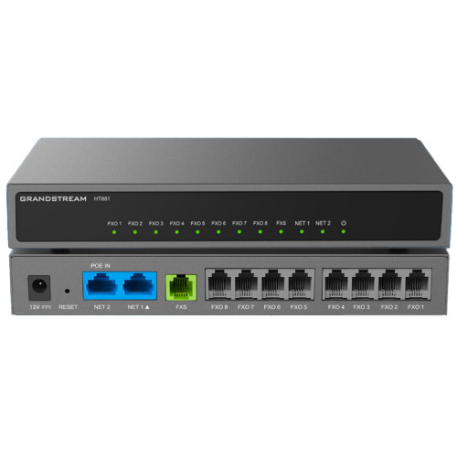 8 FXO 1FXS 2 GIGE POE NAT ROUTER 8 FXO 1FXS 2 GIGE POE NAT ROUTER