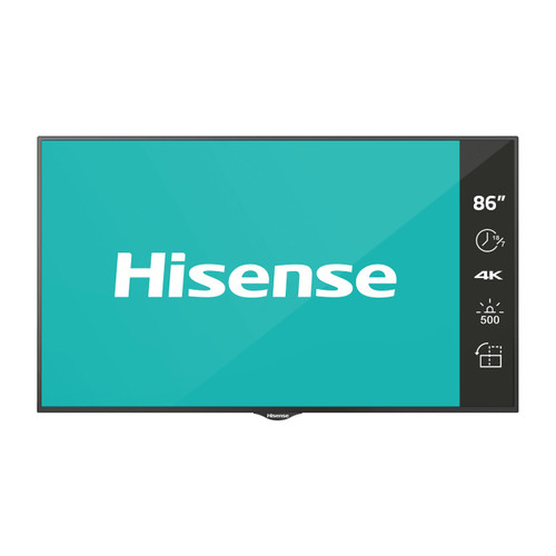 HISENSE 86B4E30T 86 UHD DIGITAL SIGNAGE 500NIT 18 X 7 HISENSE 86B4E30T 86 UHD DIGITAL SIGNAGE 500NIT 18 X 7