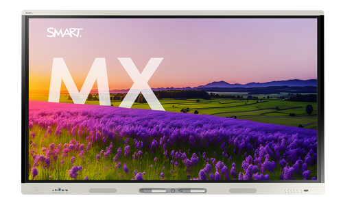 SMART Board MX086-V5 interactive display with iQ 5Y Assure
