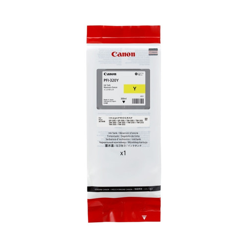 Canon PFI320 Yellow Ink - 300ml
