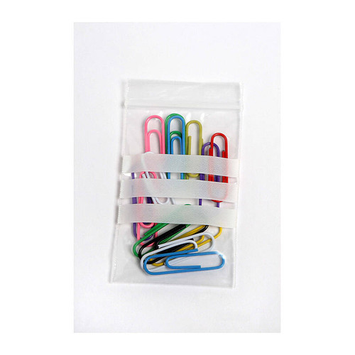 Cumberland Press Seal Bag 90 x 150 Clear/White Cumberland Press Seal Bag 90 x 150 Clear/White