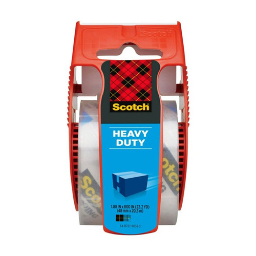 Scotch Packaging Tape 142 H/D 50.8x20.3 Clear Bx6