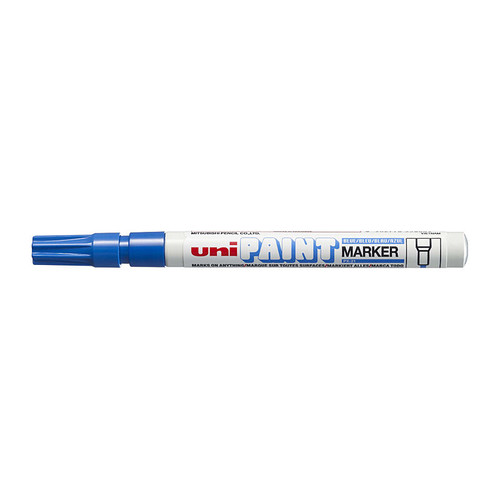 Uni Paint Marker Bullet PX21 Blue Box of 12