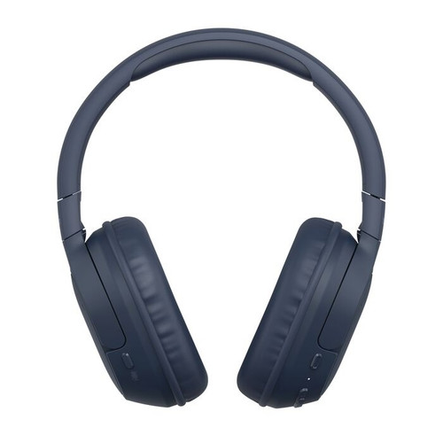 Belkin SoundForm Surround Wireless Over-The-Ear Headphones + USB-C Cable (1.2M) + Audio Cable (3.5mm) (1.2M) - Blue (AUD009FQBL), 2 Years Warranty