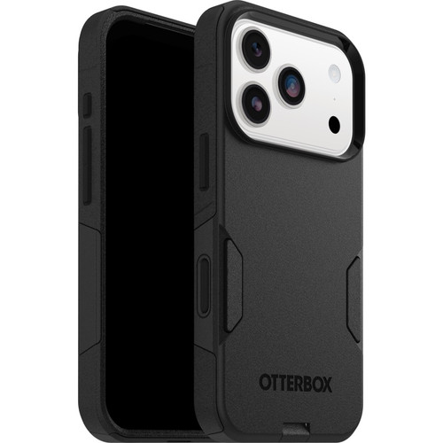 OtterBox Commuter Apple iPhone 17 Pro (6.3') Case Black - (77-98323), DROP+ 3X Military Standard, Pocket Friendly, Hassle-Free, 7 Years Warranty