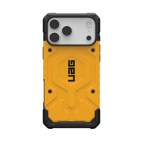 UAG Pathfinder MagSafe Apple iPhone 17 Pro (6.3') Rugged Case - Heritage Yellow (114548118282), 18ft. Drop Protection (5.5M), 10 Years Warranty