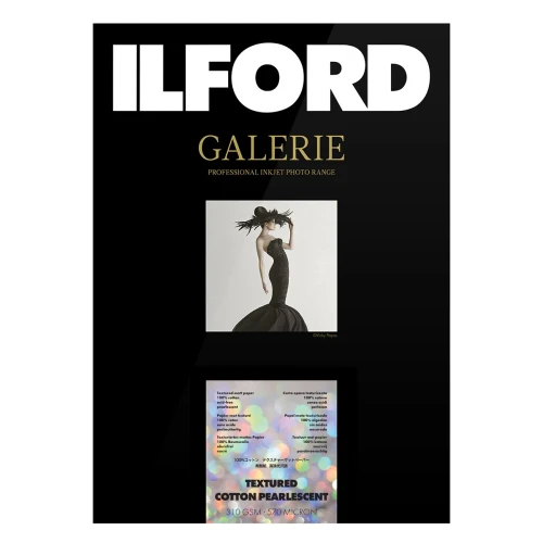 Ilford Galerie Textured Cotton Pearlescent 310gsm A4 25 SHEETS