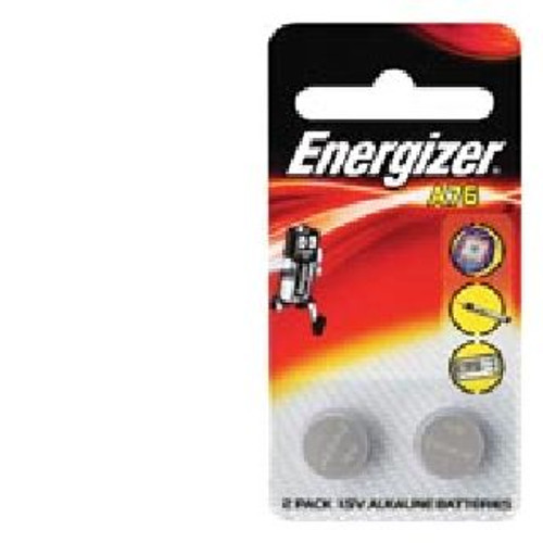 Battery Energizer Calculator A76BP2 LR44 Card of 2