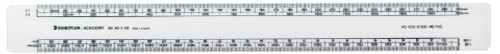 Scale Ruler 300mm Staedtler 961802 Oval 1.1  1.5  1.10  1.100  1.2  1.200  1.50