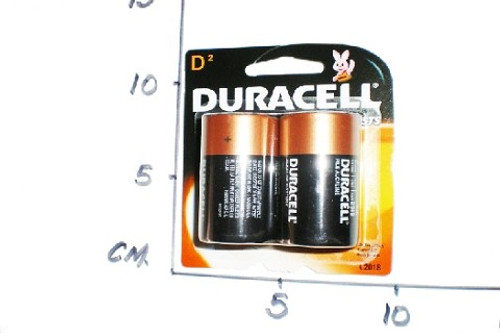Battery Duracell D Card 2