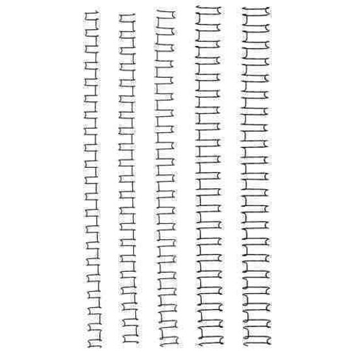 Binding Coil Wire 8mm Ibico 21 Loop Silver IB160639 Box 100