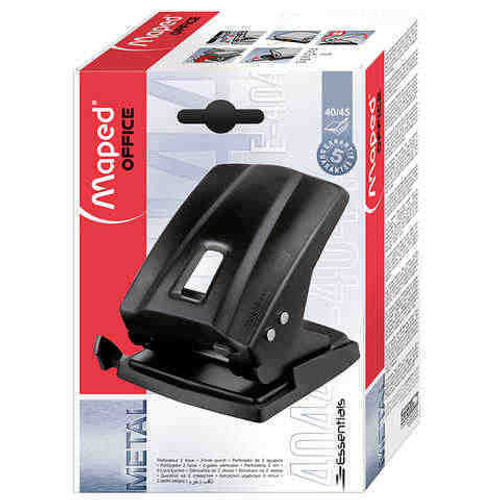 Hole Punch 2 Hole Maped Office Essentials 8404411 Metal 40 Sheet Capacity