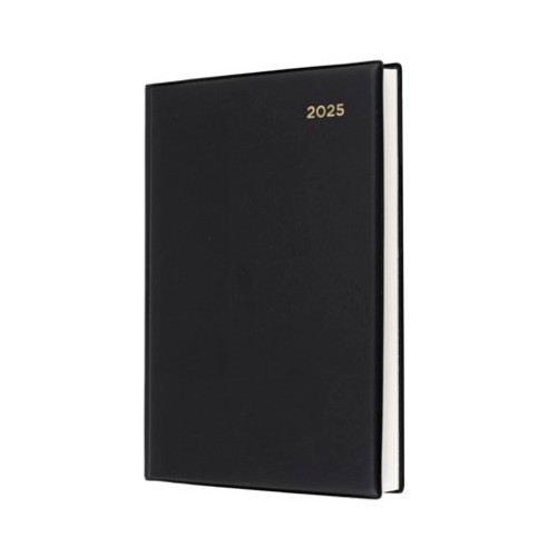 Diary Collins Belmont A5 Day to a Page PVC Black Y2026 187V99