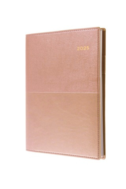 Diary Collins Vanessa Wiro A4 Day to a Page Rose Gold Y2026 145V49