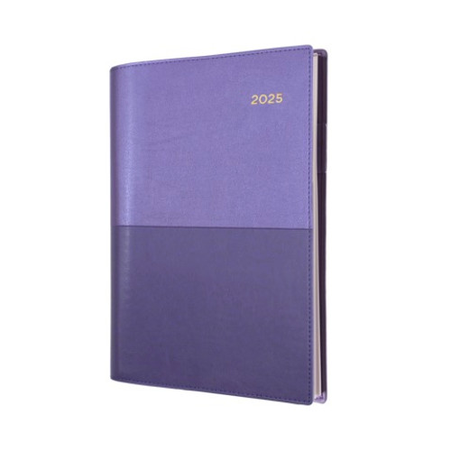 Diary Collins Vanessa Wiro A5 Day to a Page Purple Y2026 185V55