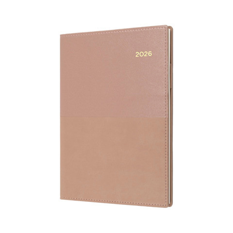 Diary Collins Vanessa Wiro A6 Day To A Page  Rose Gold Y2026 165V49