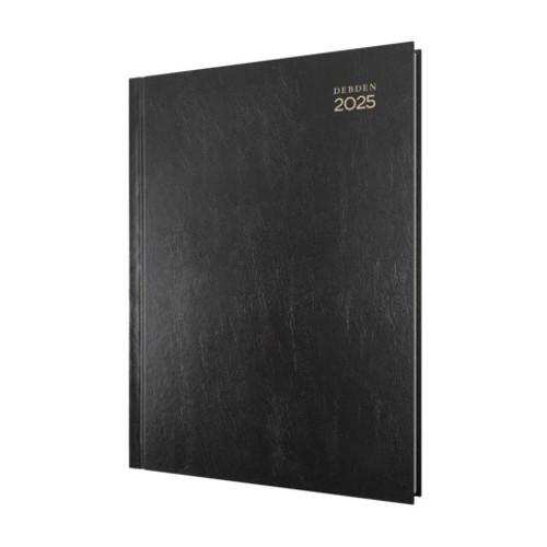 Diary Debden Kyoto A4 Day to a Page Black Y2026 3001P99