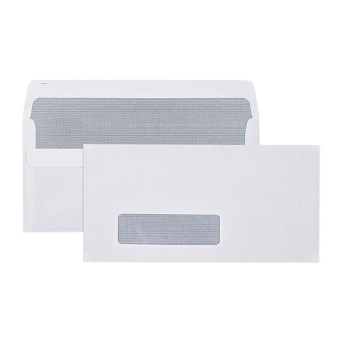 Cumberland DL Envelopes Secretive Window Self-Sealing 110x220 Box 500