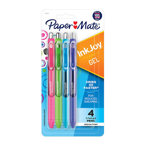 Paper Mate InkJoy .07 Fash Pack of 4 Box of 6
